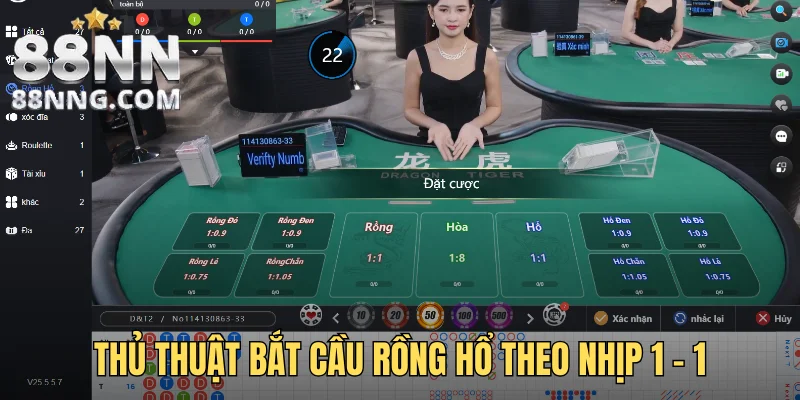 Thủ thuật bắt cầu Rồng Hổ theo nhịp 1 - 1